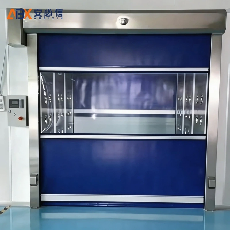 张掖感应快速门